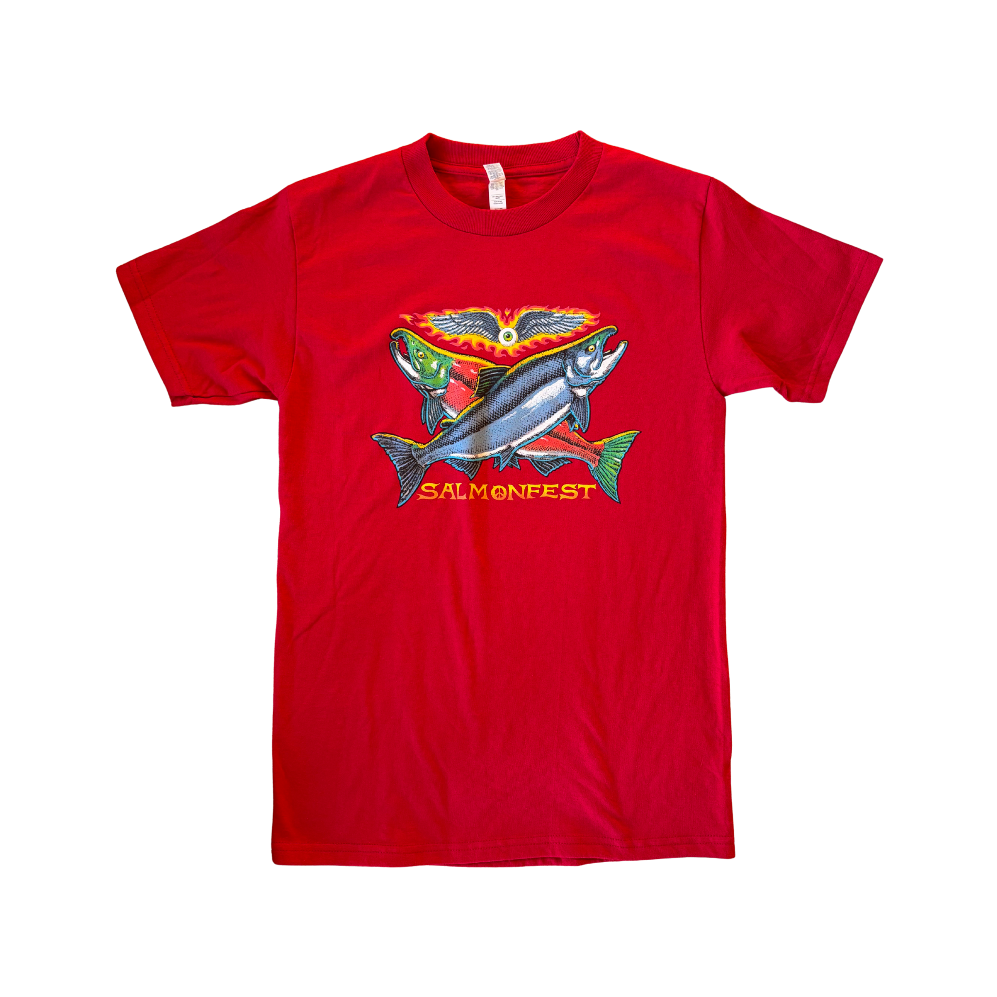 2025 Ray Troll Art Line Up Tee - Red – Salmonfest Alaska