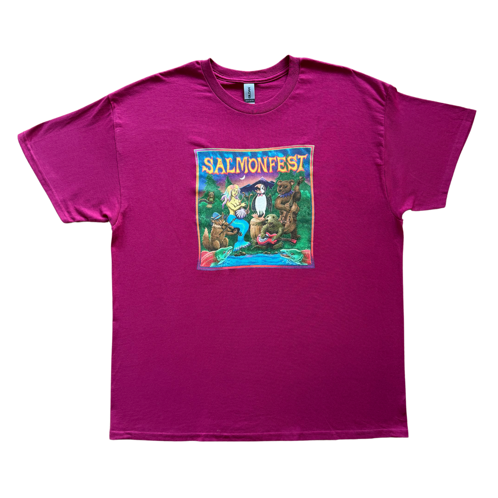 2023 Mark Henson Line Up Tee - Fireweed