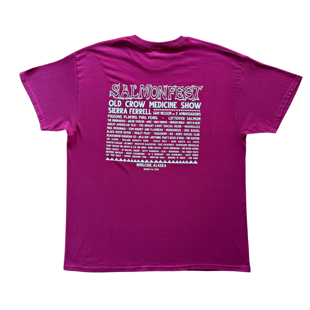 2023 Mark Henson Line Up Tee - Fireweed