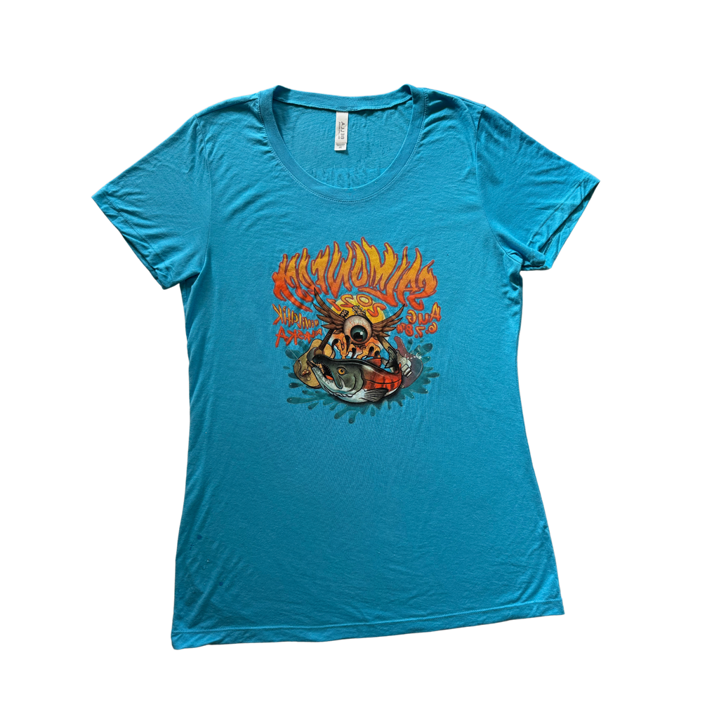 2021 Eyegle Women's Line Up Tee - Blue