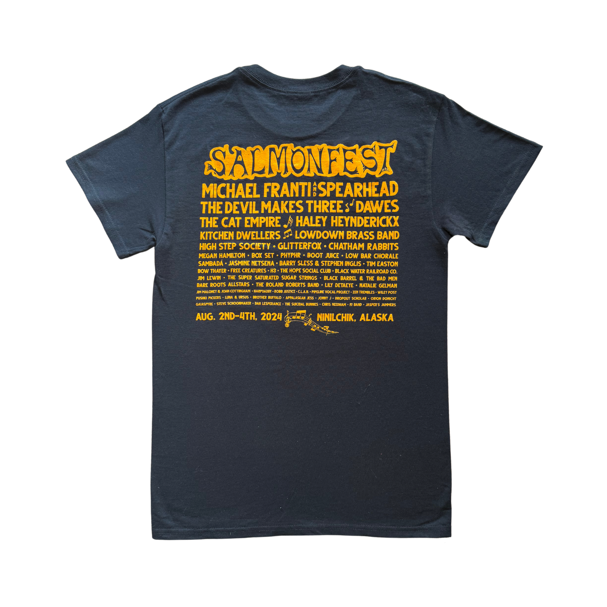 2024 Mark Henson Art Line Up Tee - Black