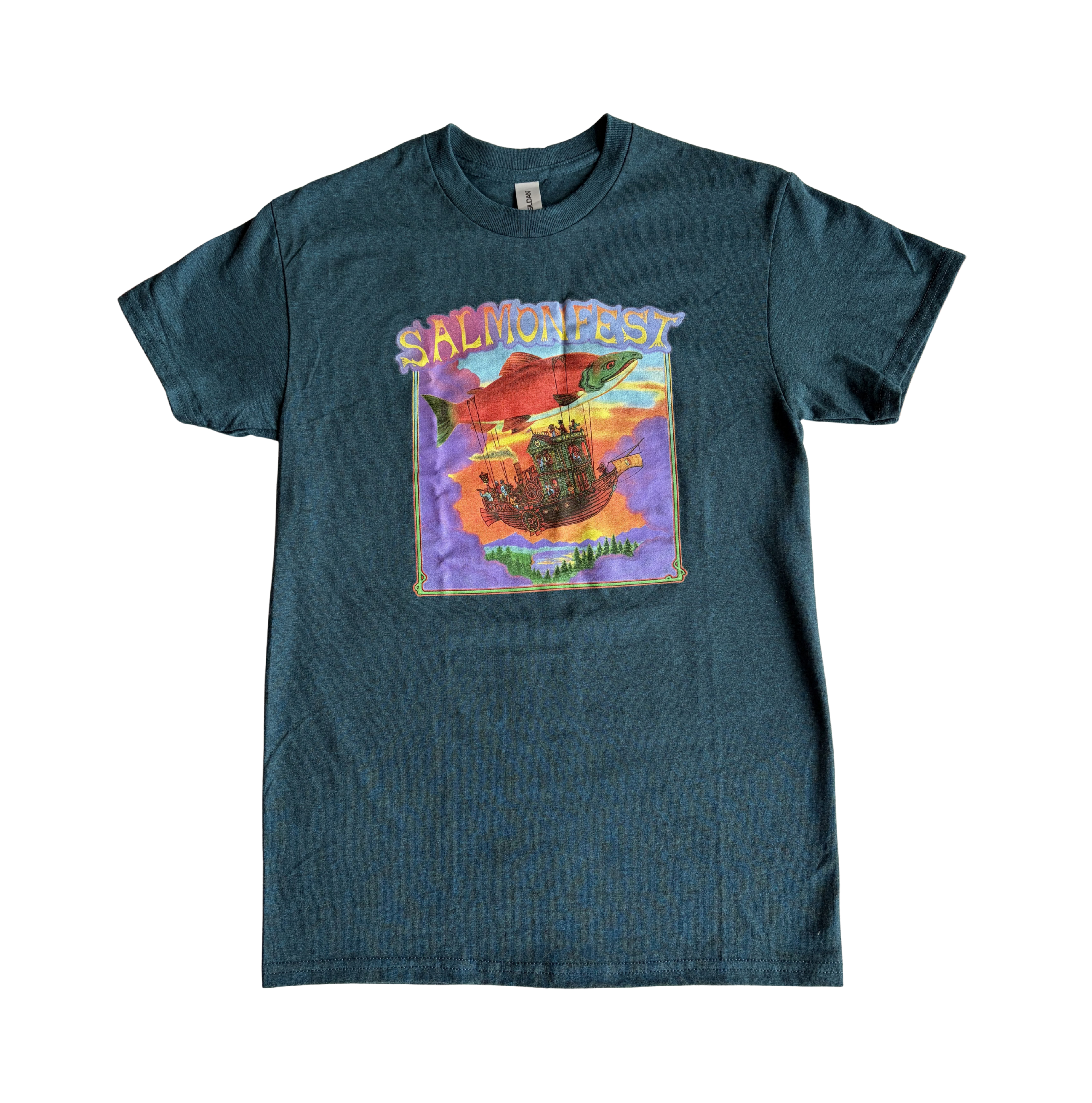 2024 Mark Henson Art Line Up Tee - Teal