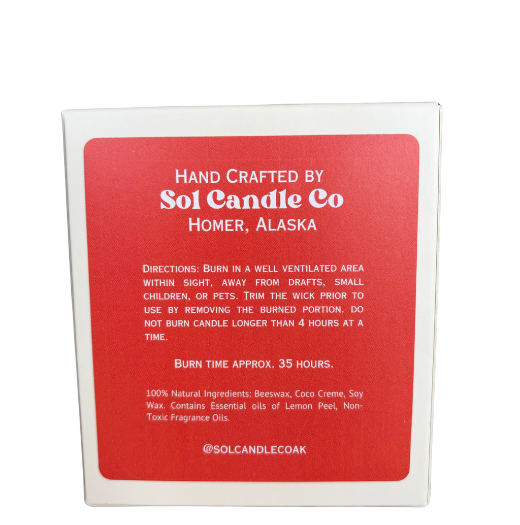 Sol Candle Co - Dahlia Sandalwood