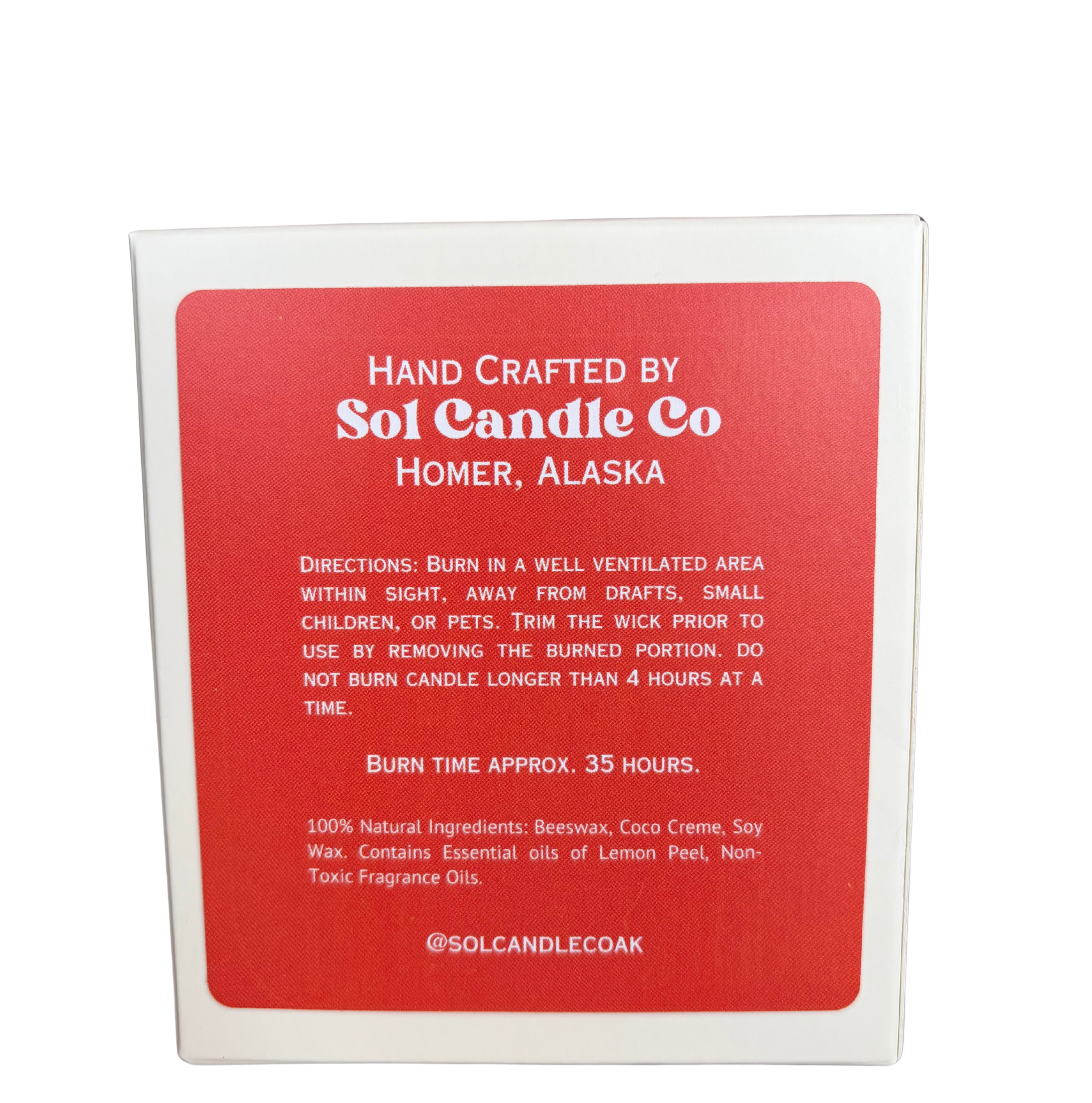 Sol Candle Co - Dahlia Sandalwood