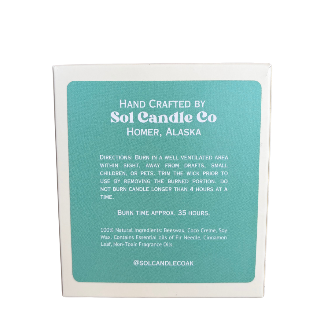Sol Candle Co - Evergreen